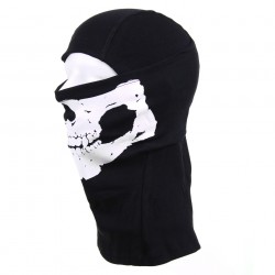 Cagoule skull noire