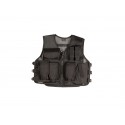 Gilet tactique recon noir