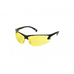 Lunettes de protection verres jaunes et montures noires