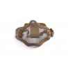 Masque grille tan