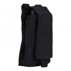 Équipements tactiques - Poche radio noire (se monte sur système MOLLE) de la marque 101 Inc (359386)