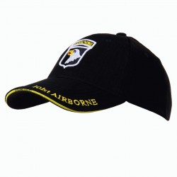 Casquette 101 st airborne noire de la marque Fostex