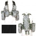 Gilet tactique camouflage nuit
