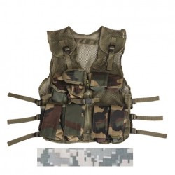 Gilet tactique enfant camouflage ACU | 101 Inc