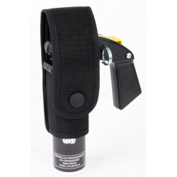 Porte-aérosol 100 ml / Porte-maglite G.M noir | T.O.E