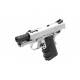 Réplique airsoft 1911 mini silver gaz blow back | AW custom