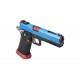 Réplique airsoft HX1102 full blue gaz blow back | AW custom