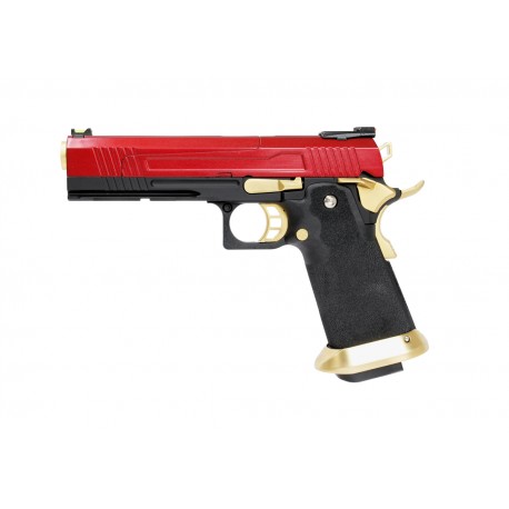 Réplique airsoft HX1102 full red gaz blow back | AW custom