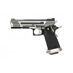 Réplique airsoft HX1101 full silver gaz blow back | AW custom