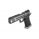 Réplique airsoft HX1101 full silver gaz blow back | AW custom