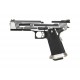 Réplique airsoft HX1001 split silver gaz blow back | AW custom