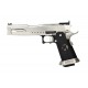 Réplique airsoft HX2201 IPSC split silver gaz blow back | AW custom