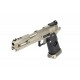 Réplique airsoft HX2201 IPSC split silver gaz blow back | AW custom