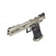 Réplique airsoft HX2201 IPSC split silver gaz blow back | AW custom