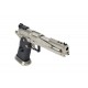 Réplique airsoft HX2201 IPSC split silver gaz blow back | AW custom