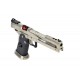 Réplique airsoft HX2201 IPSC split silver gaz blow back | AW custom