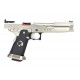 Réplique airsoft HX2201 IPSC split silver gaz blow back | AW custom