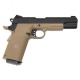 Réplique airsoft KP11 tan gaz blow back | KJ Works