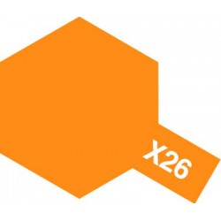 Peinture X26 orange translucide de la marque Tamiya