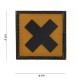 Patch 3D PVC Irritant (avec velcro) de la marque 101 Inc (13062 | 444120-3598)