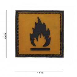 Patch 3D PVC Inflammable