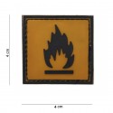 Patch 3D PVC Inflammable