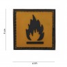 Patch 3D PVC Inflammable