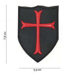 Patch 3D PVC Crusader (avec velcro) de la marque 101 Inc (10067 | 444100-3752)