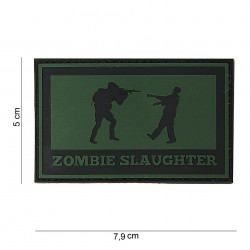 Patch 3D PVC Zombie slaughter OD (avec velcro) de la marque 101 Inc (10047 | 444140-3744)