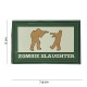 Patch 3D PVC Zombie slaughter OD et gris (avec velcro) de la marque 101 Inc (10046 | 444140-3745)