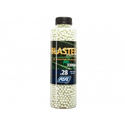 Bille airsoft Blaster tracer 0.28 gramme en pot de 3300 billes de la marque ASG