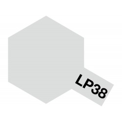 Peinture pour maquette plastique de couleur LP38 Aluminium mat 10 ml de la marque Tamiya (82138)