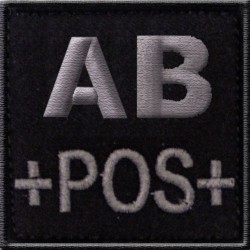 Groupe sanguin AB positif noir de la marque TOE