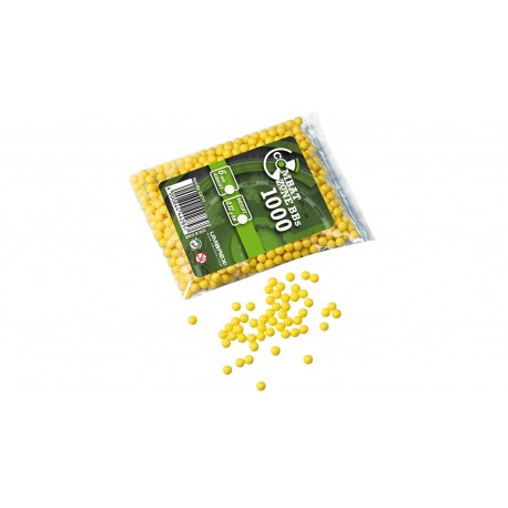 Bille airsoft Combat zone 0.12 gramme en sachet de 1000 billes de la marque Umarex