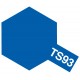 Peinture en spray pour maquette de couleur TS93 Bleu pur 100 ml de la marque Tamiya (85093)