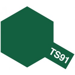 Peinture en spray pour maquette de couleur TS91 Vert foncé JGSDF 100 ml de la marque Tamiya (85091)
