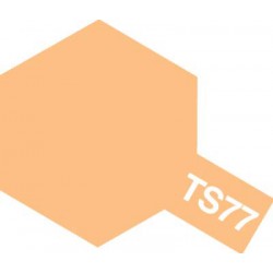 Peinture en spray pour maquette plastique. Couleur TS77 Chair mat 100 ml de la marque Tamiya