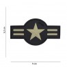 Patch 3D PVC US Air Force gris
