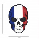 Patch 3D PVC Skull France