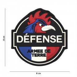 Patch 3D PVC Défense Armée de Terre