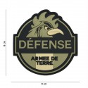 Patch 3D PVC Défense Armée de Terre