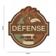 Patch 3D PVC Défense Armée de Terre de la marque 101 Inc