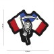 Patch 3D PVC French reeper de la marque 101 Inc (444130-5495)