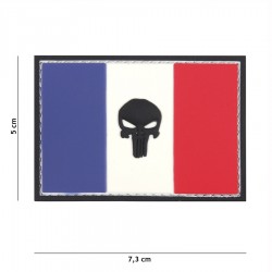 Patch 3D PVC Punisher France de la marque 101 Inc