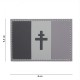 Patch 3D PVC France croix de Lorraine de la marque 101 Inc