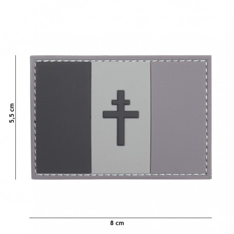 Patch 3D PVC France croix de Lorraine de la marque 101 Inc