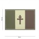 Patch 3D PVC France croix de Lorraine de la marque 101 Inc
