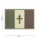 Patch 3D PVC France croix de Lorraine