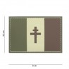 Patch 3D PVC France croix de Lorraine