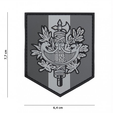 Patch 3D PVC République Française de la marque 101 Inc